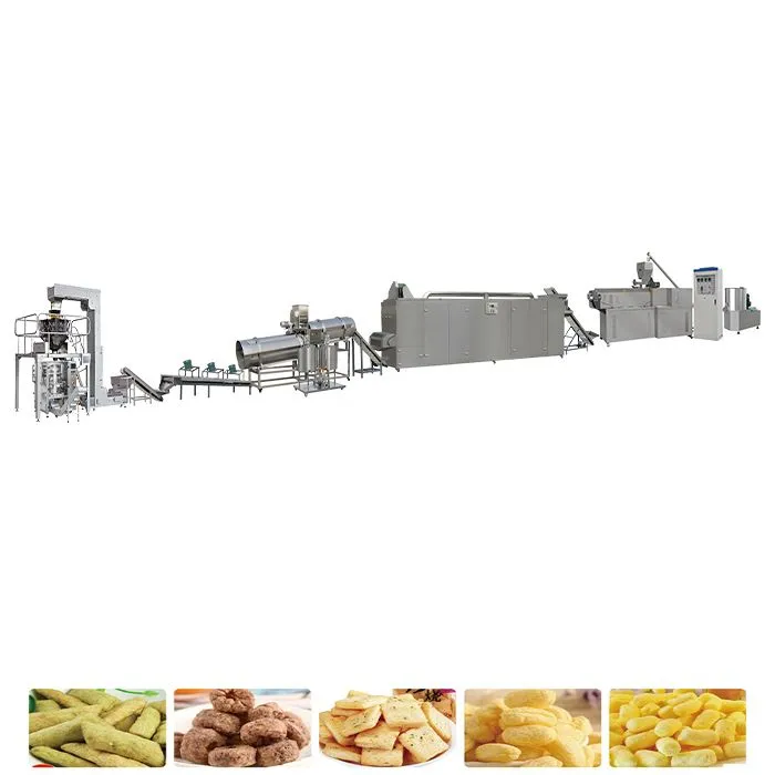 Elektriline tööstuslik automaatne riisipuhutav toiduliini suupistete täitmise masin