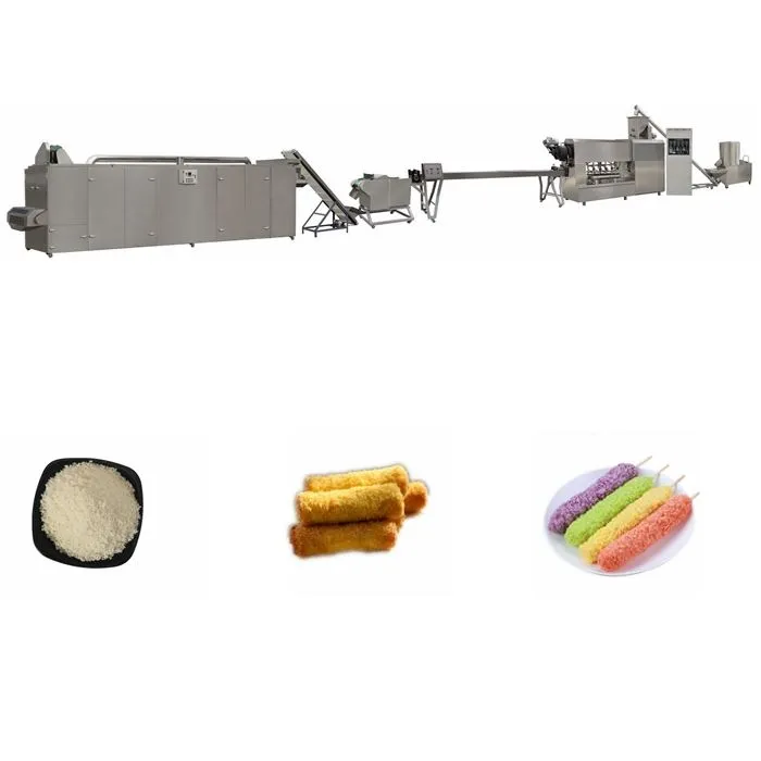 Roostevabast terasest suure tõhususega ekstrudeeritud Panko leivapuru masin